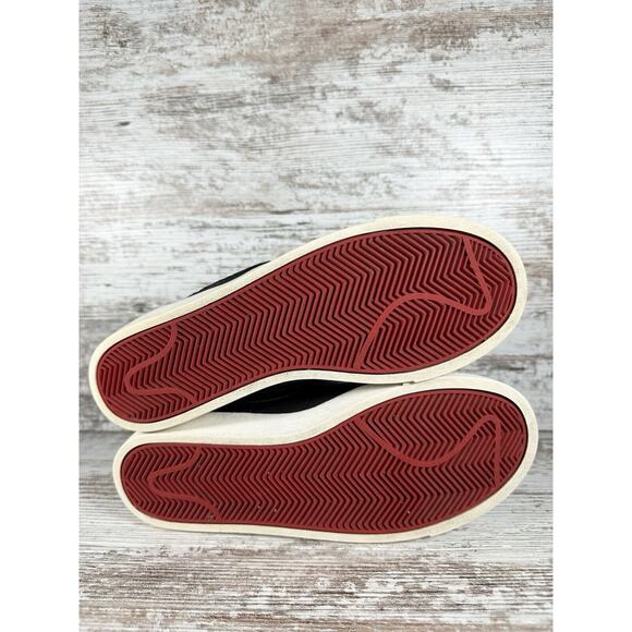 Women's Nike Blazer Mid Rebel Black/Cheetah Print Leather Sneakers Sz 6.5 - Picture 9 of 10